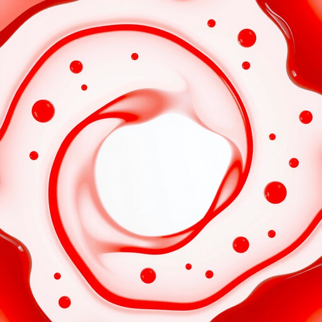 Abstract representation of fluid flow